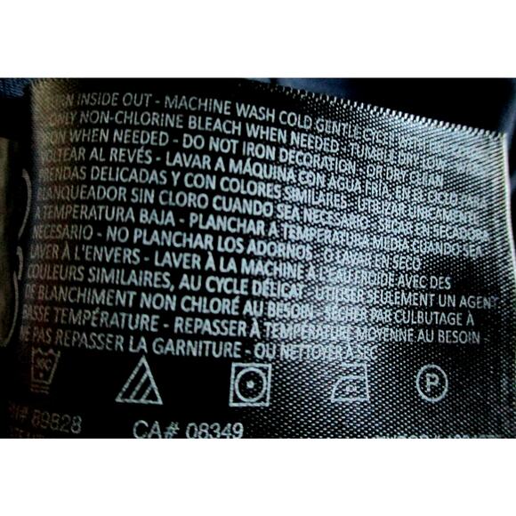 Gloria Vanderbilt Women's Dark Blue Mid Rise Taper Leggings Size Small - Picture 9 of 9